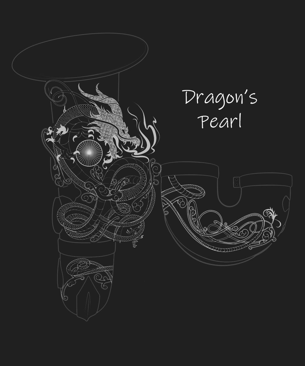 Dragons Pearl Premium Engraving