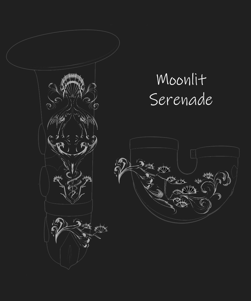 Moonlit Serenade Premium Engraving