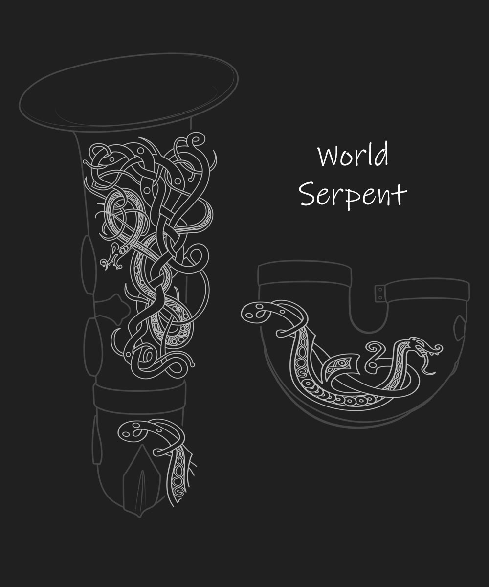 World Serpent Premium Engraving